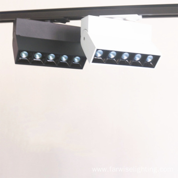 modular linear light adjustable pendant grille light